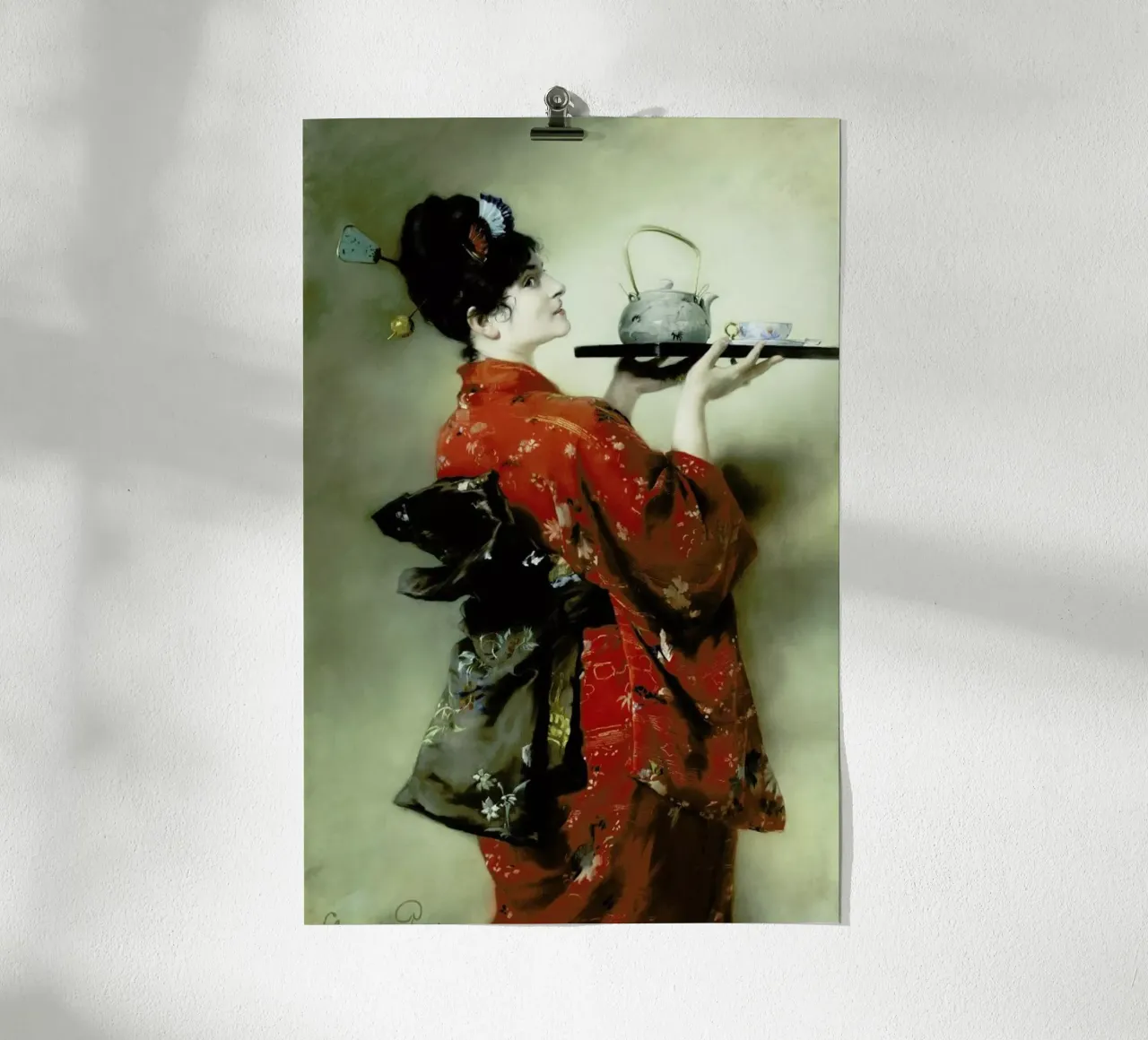 Pausinger - The Japanese Lady carta hahnemühle da ARTOTHEK