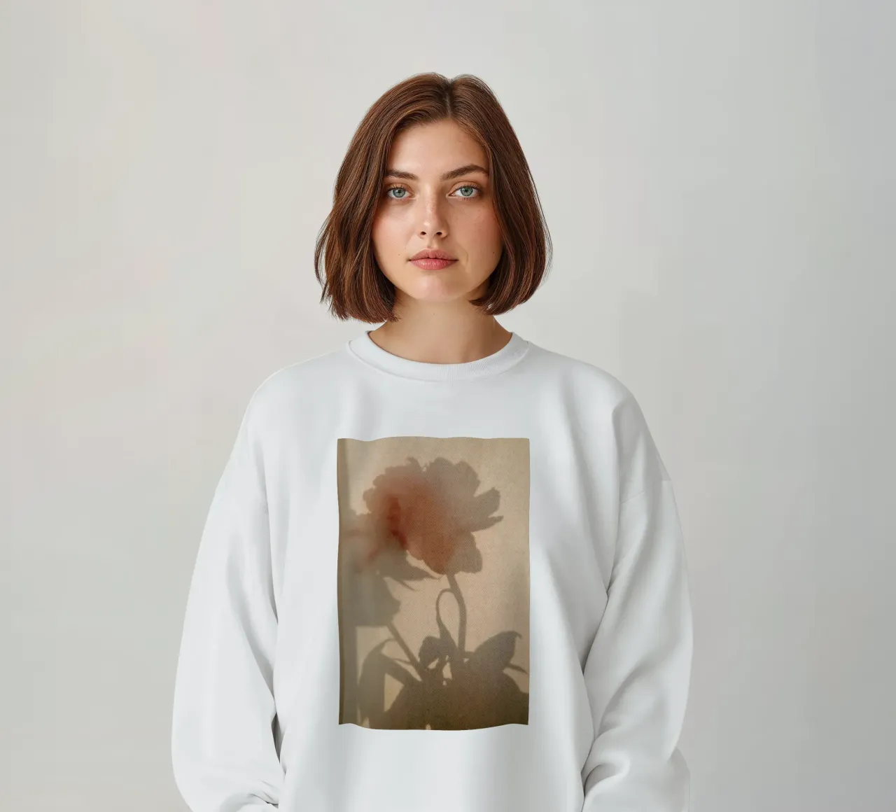Abstract — Flower Shadow II felpa da Sebastian Hilgetag