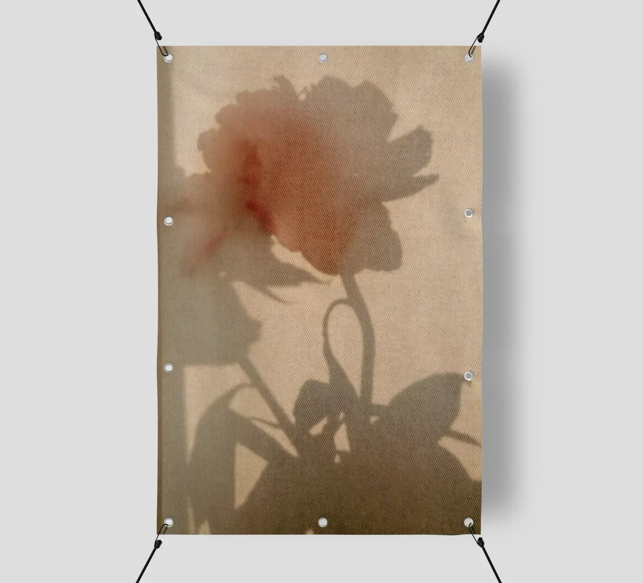 Abstract — Flower Shadow II telo in pvc da Sebastian Hilgetag