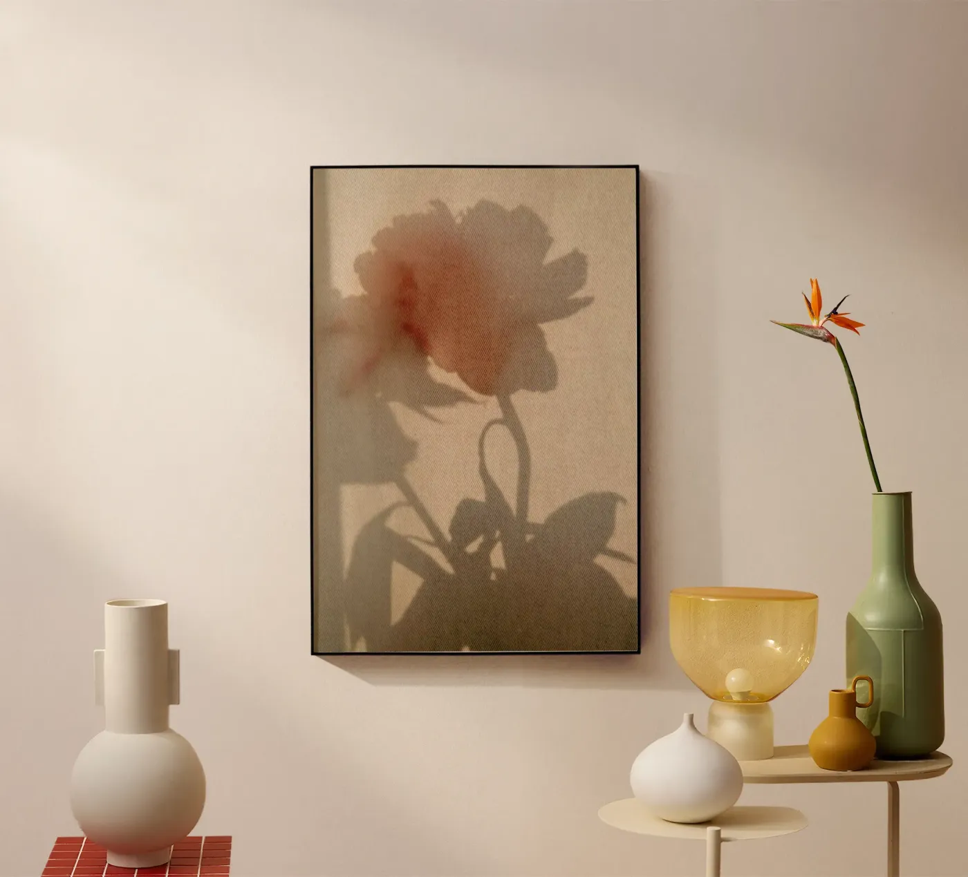 Abstract — Flower Shadow II plexiglass da Sebastian Hilgetag