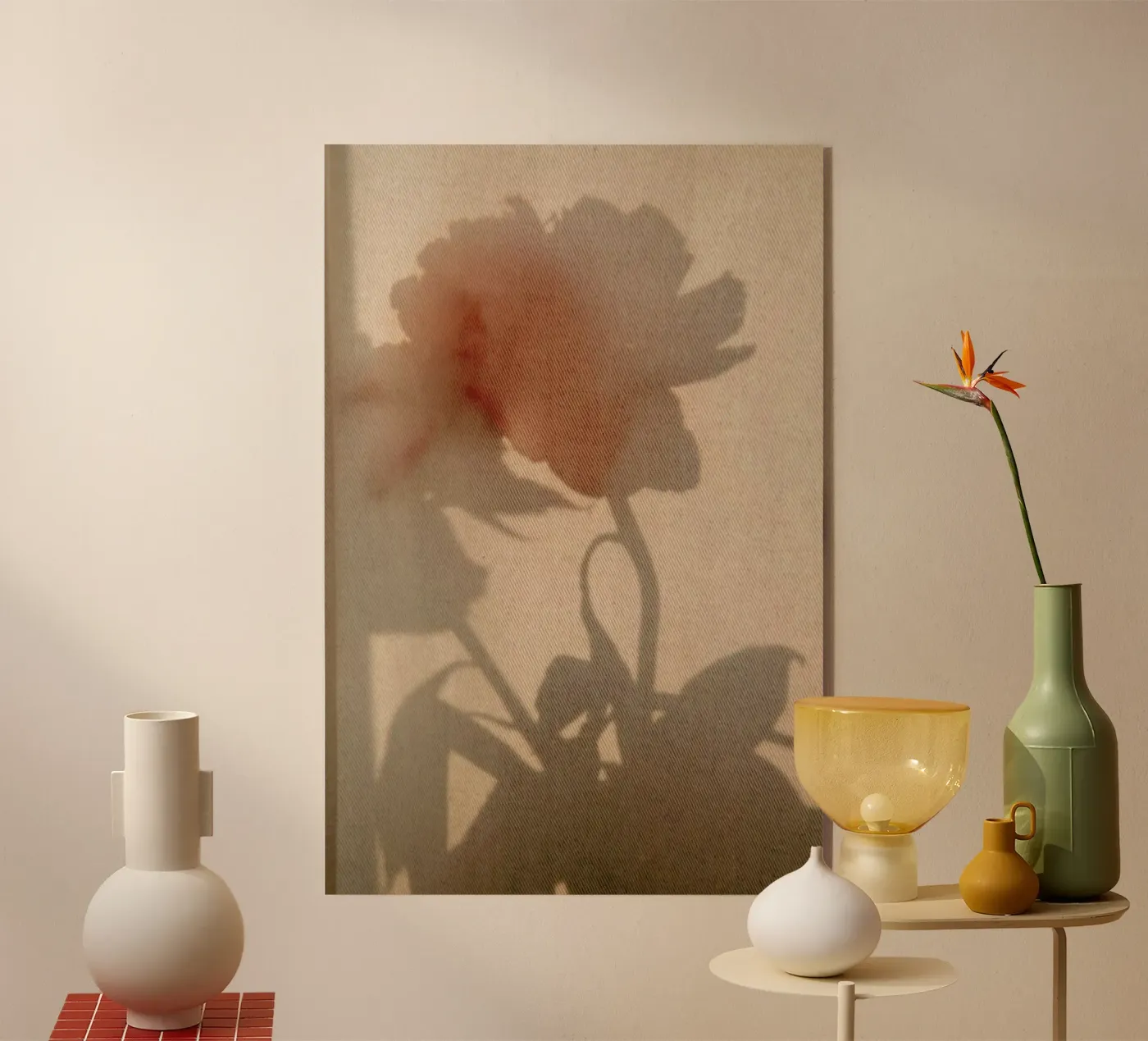 Abstract — Flower Shadow II plexiglass da Sebastian Hilgetag