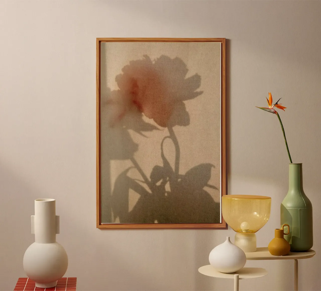 Abstract — Flower Shadow II alluminio dibond da Sebastian Hilgetag