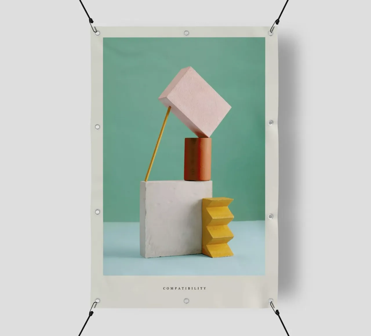 Compatibility II telo in pvc da Graphite