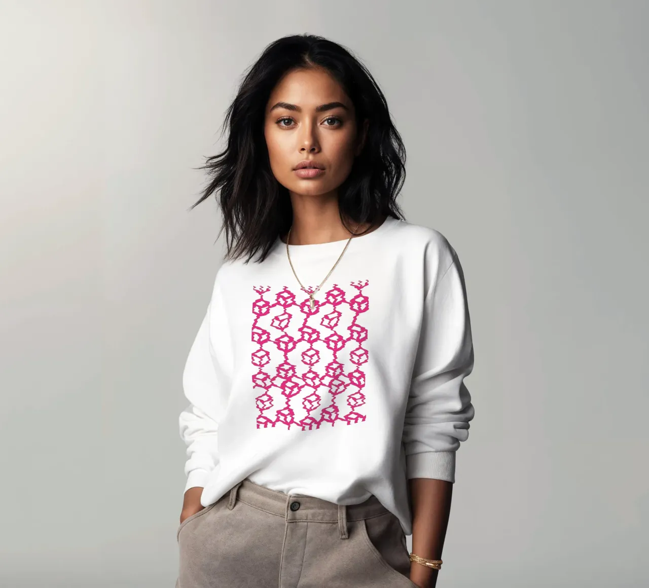 Wired_Stack_Triple sudadera de Crypto_Jungle