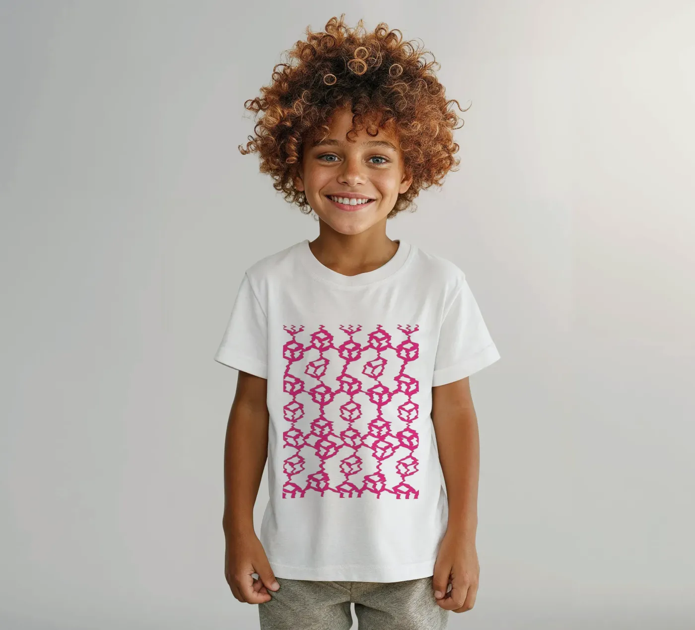 Wired_Stack_Triple kids t-shirt by Crypto_Jungle