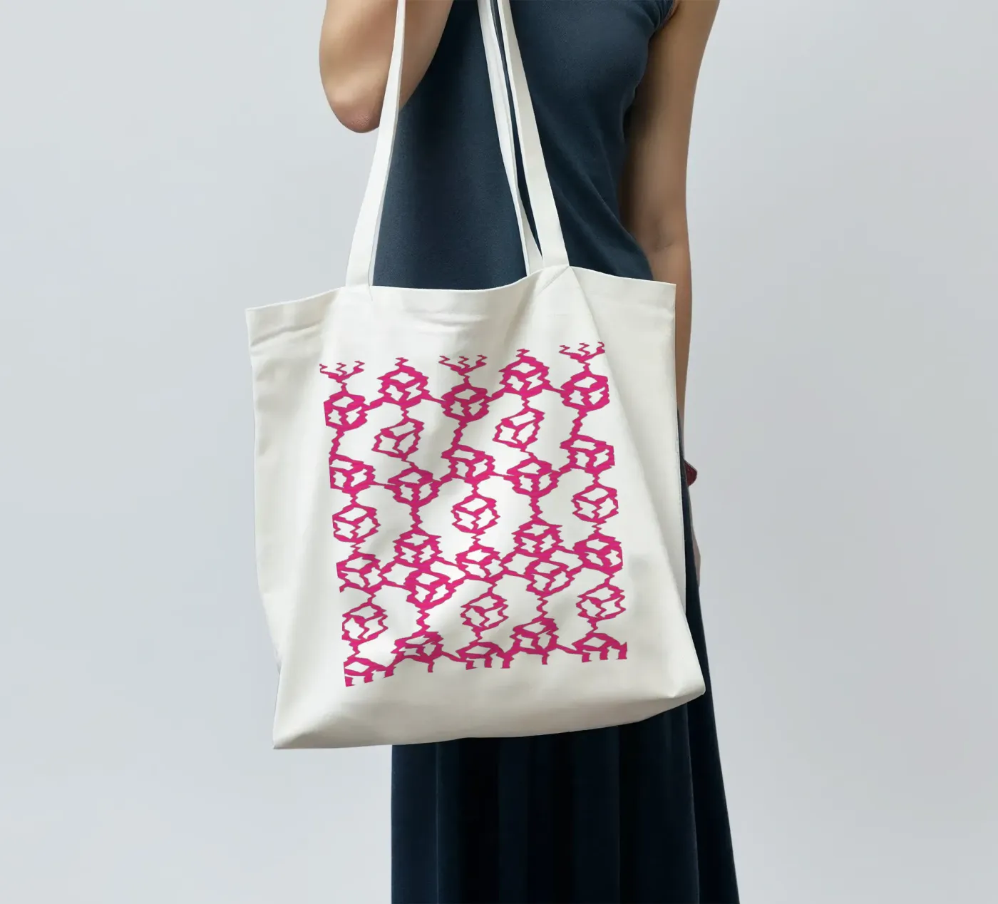 Wired_Stack_Triple tote bag de Crypto_Jungle