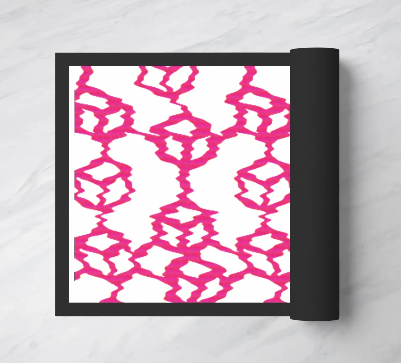 Wired_Stack_Triple doormat by Crypto_Jungle