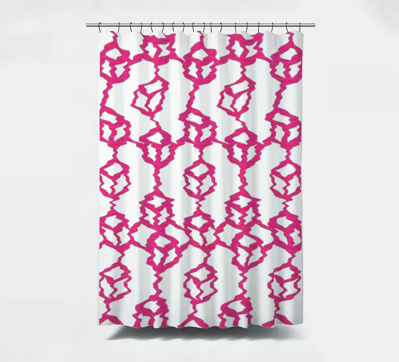 Wired_Stack_Triple Duschvorhang von Crypto_Jungle