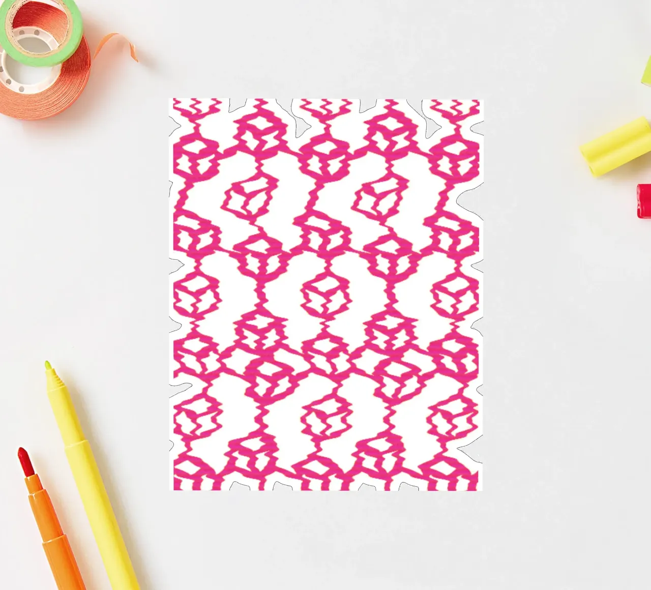 Wired_Stack_Triple sticker van Crypto_Jungle