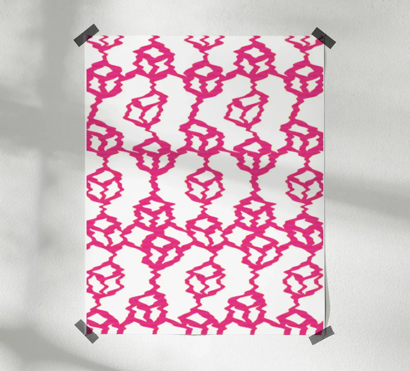 Wired_Stack_Triple poster by Crypto_Jungle