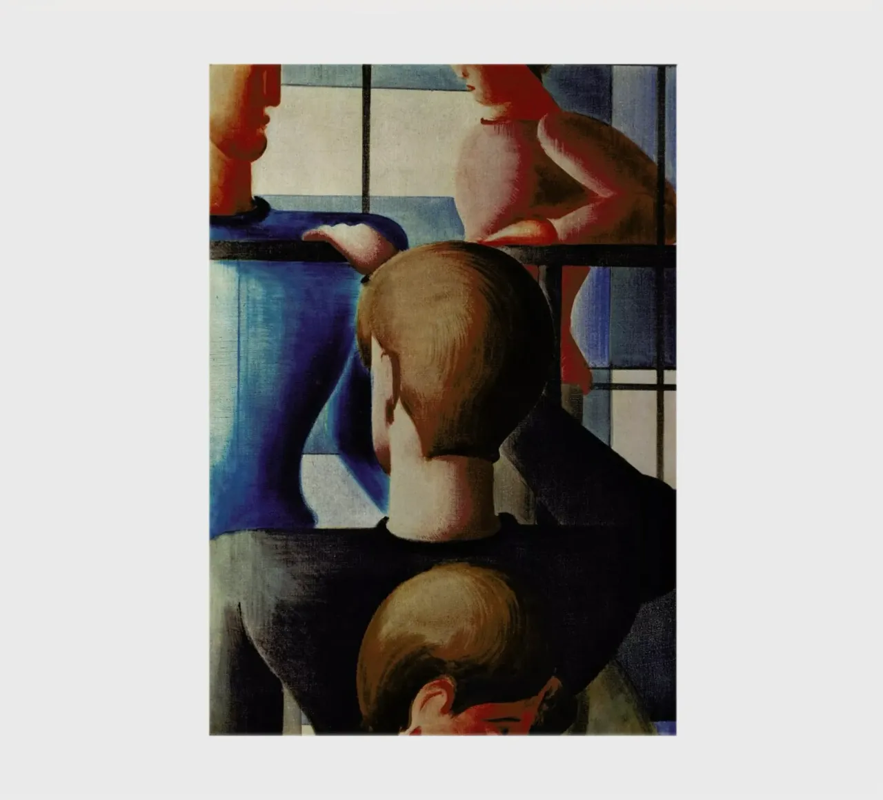 Schlemmer - Group at Railing I notebook by ARTOTHEK