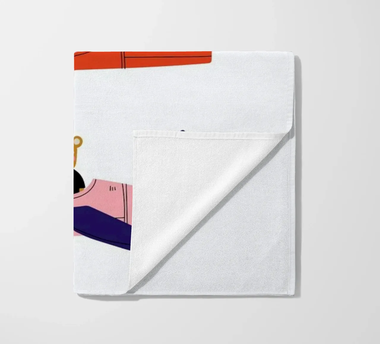 Aeroplane Race Strandtuch von Little Flourishes