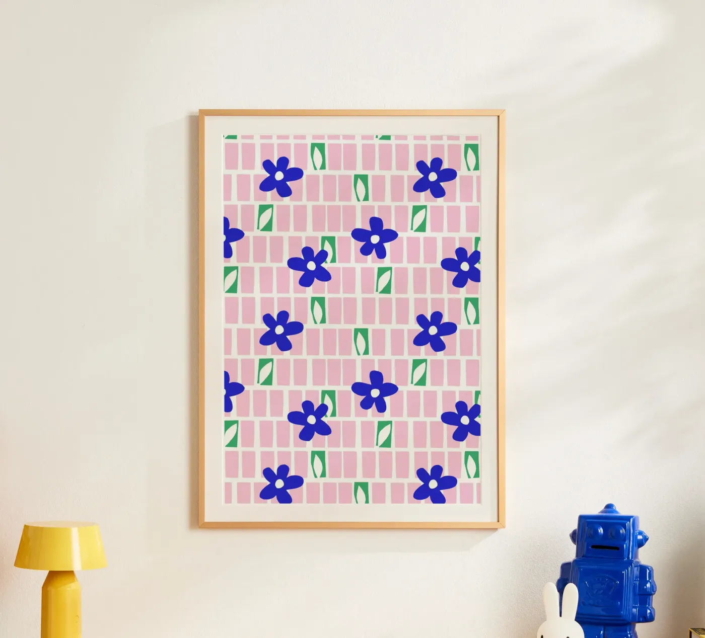 Blumen Grid poster da Lisa Jasmin Bauer
