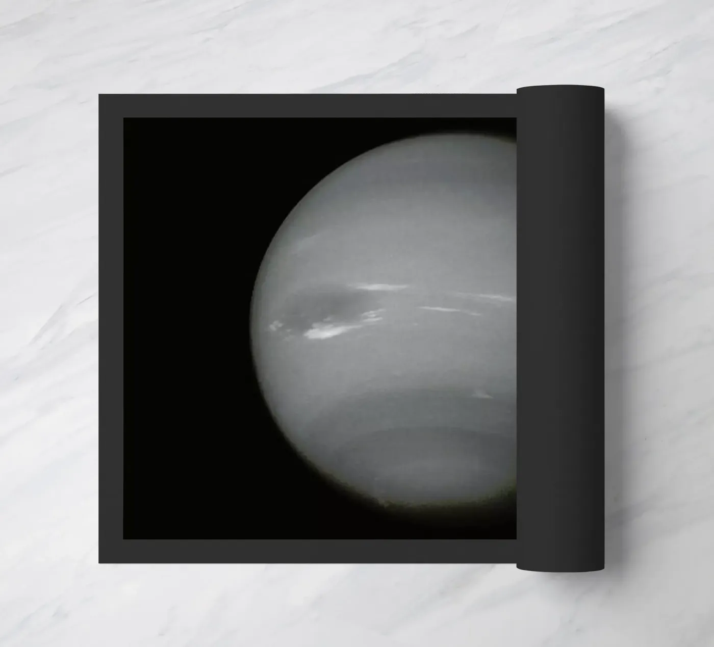 Neptune doormat by Florent Bodart