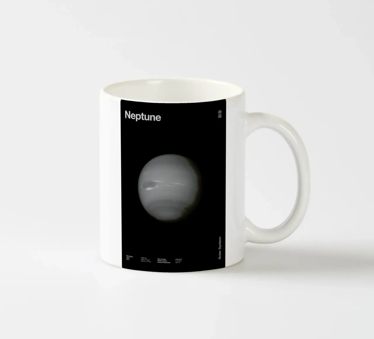 Neptune tazza in ceramica da Florent Bodart