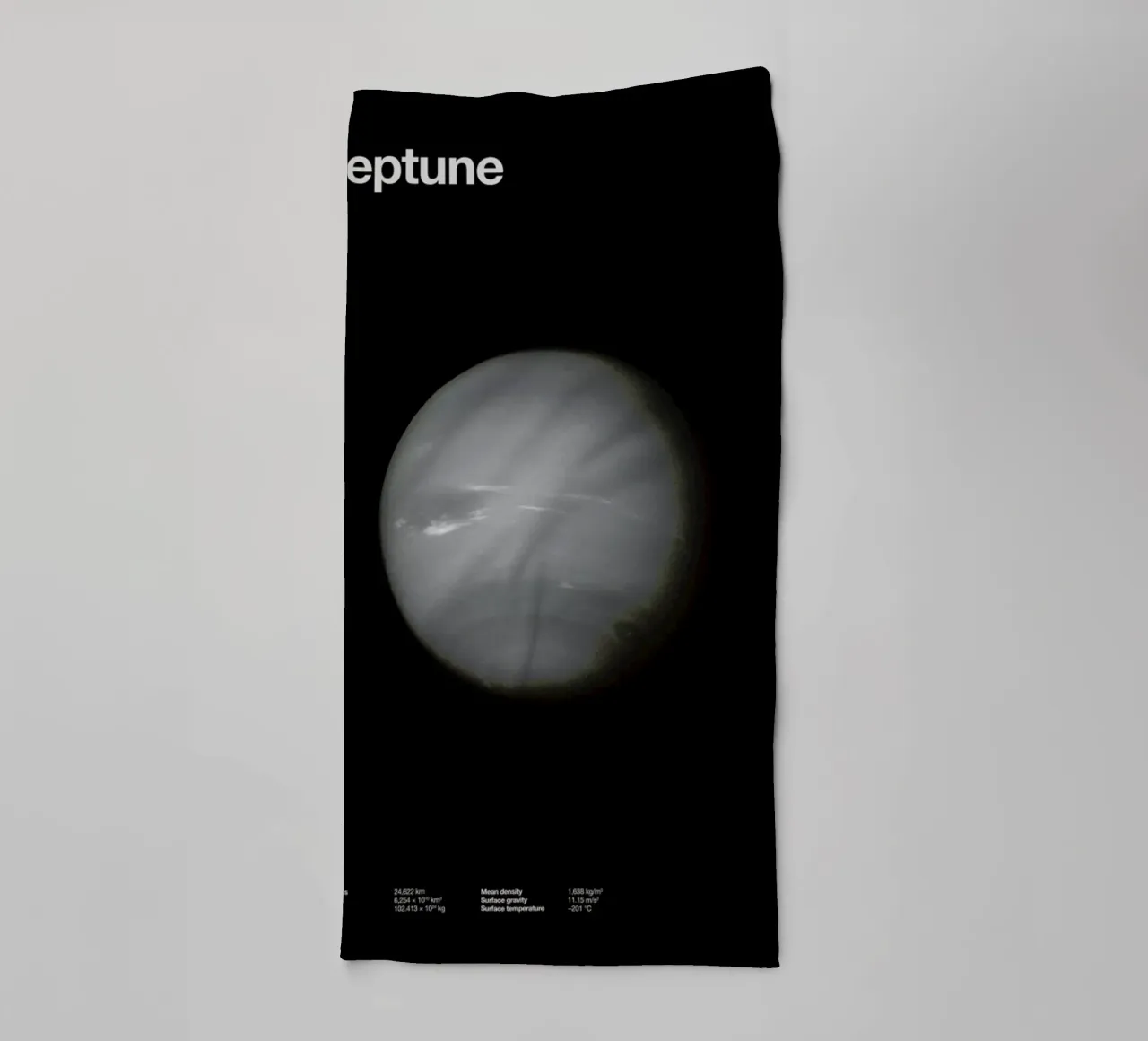 Neptune asciugamano da bagno da Florent Bodart