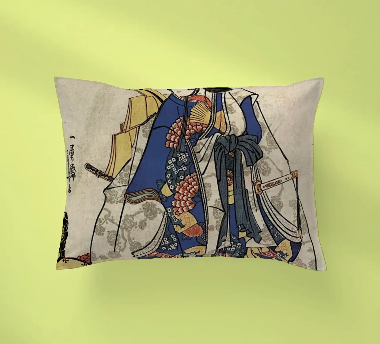 Kuniyoshi - Shirabyoshi Dancer Shizuka cuscino da ARTOTHEK