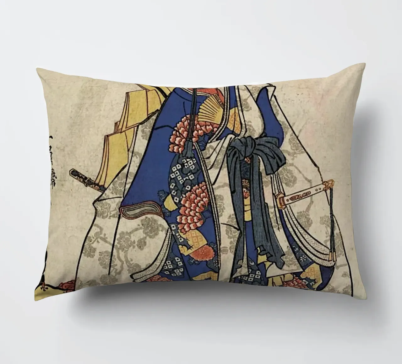 Kuniyoshi - Shirabyoshi Dancer Shizuka cuscino da ARTOTHEK