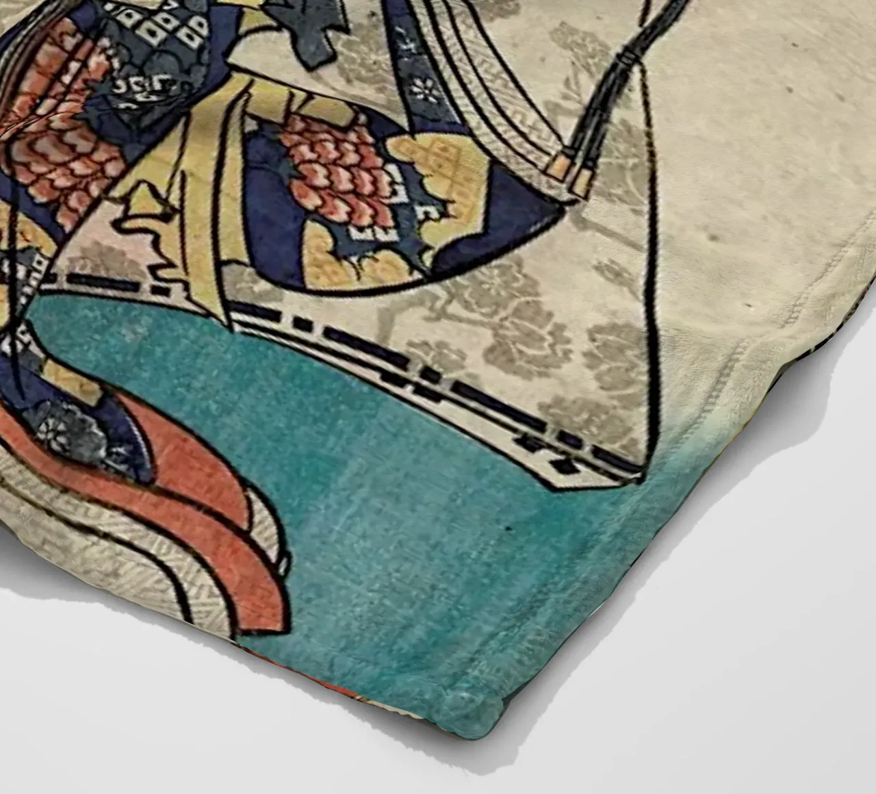 Kuniyoshi - Shirabyoshi Dancer Shizuka coperta in pile da ARTOTHEK