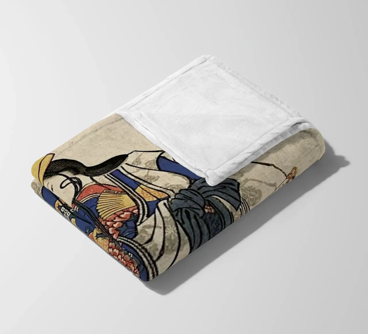 Kuniyoshi - Shirabyoshi Dancer Shizuka coperta in pile da ARTOTHEK