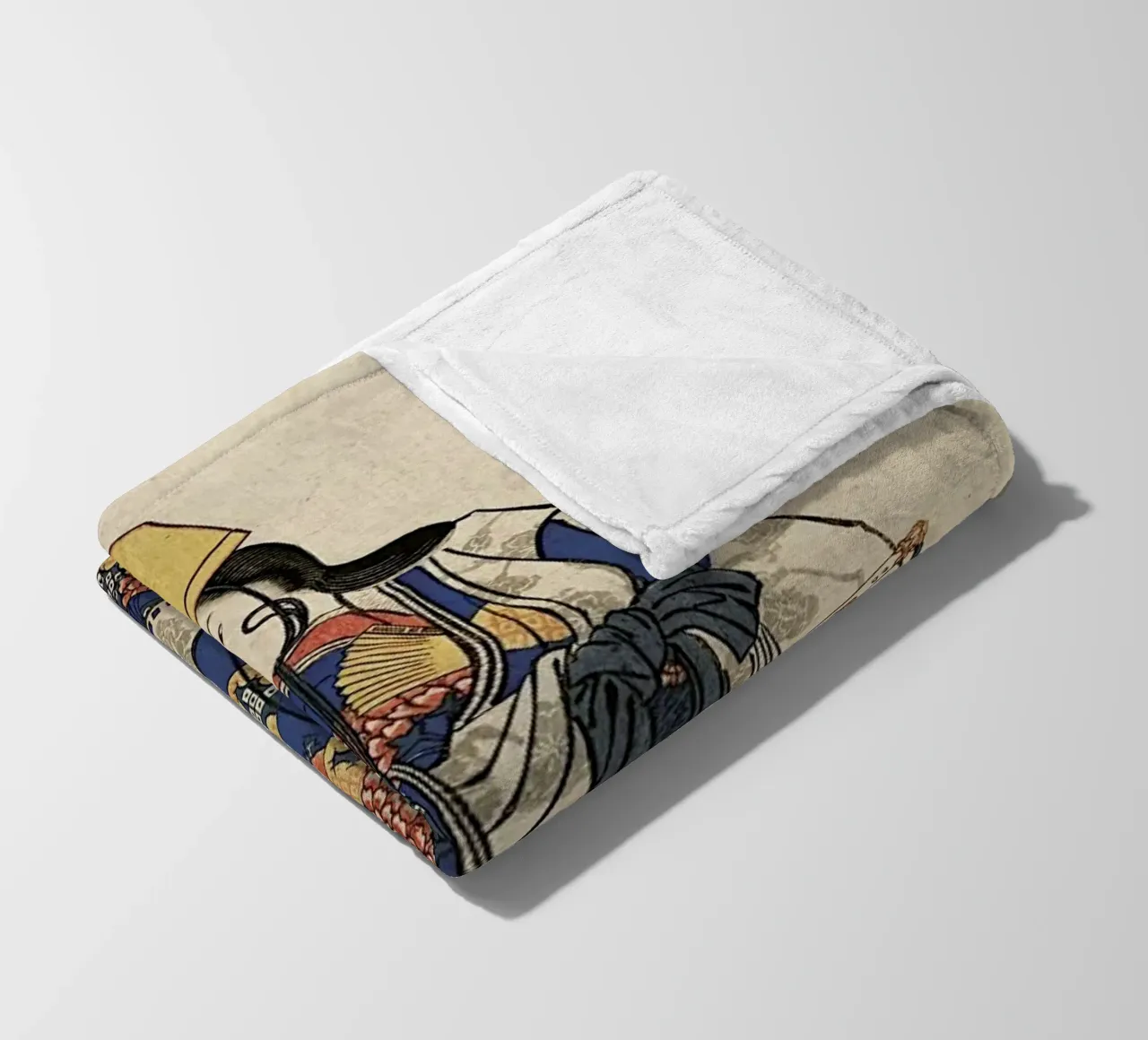 Kuniyoshi - Shirabyoshi Dancer Shizuka coperta in pile da ARTOTHEK