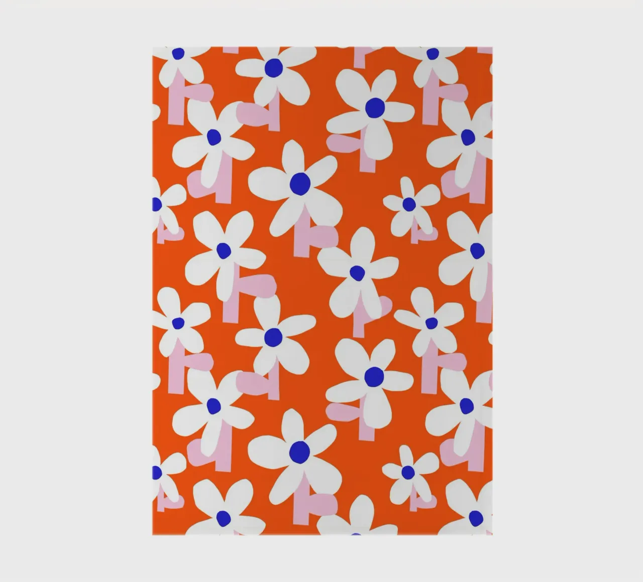 Blooming Bright Rot notebook by Lisa Jasmin Bauer
