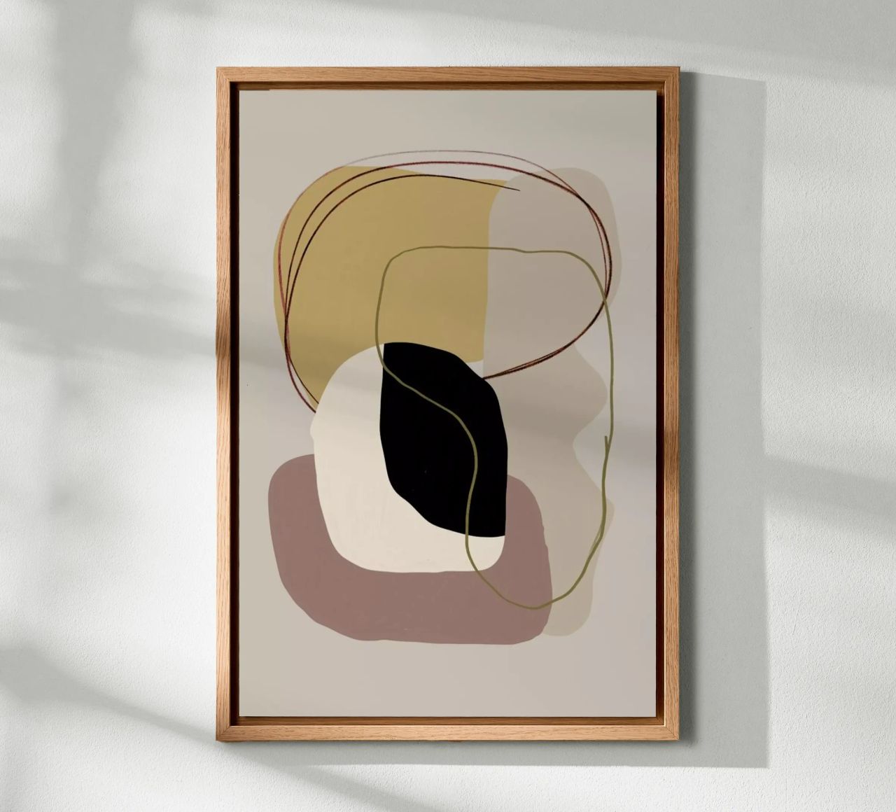 Graphic 264 Leinwand von Mareike Böhmer