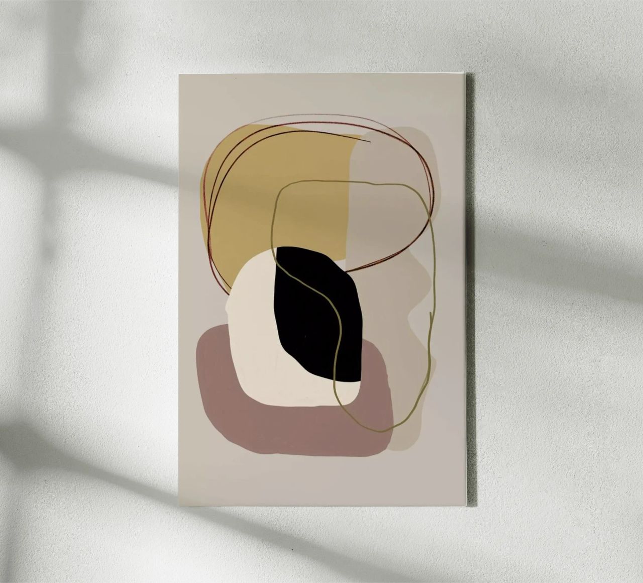 Graphic 264 Leinwand von Mareike Böhmer