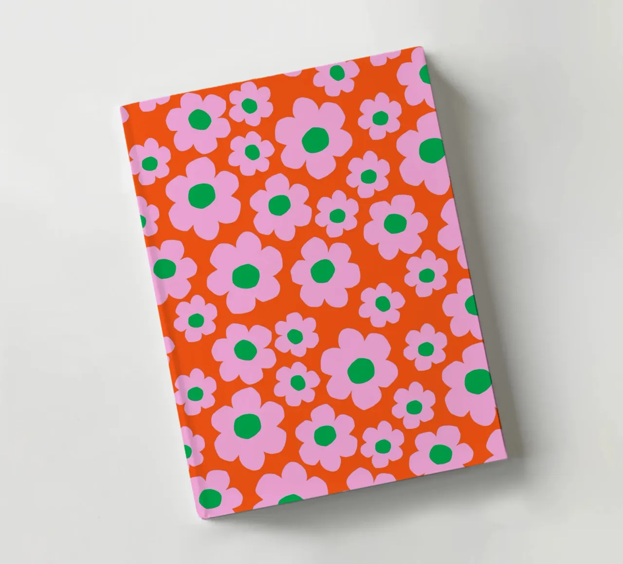 Vibrant Spring Rot notebook by Lisa Jasmin Bauer