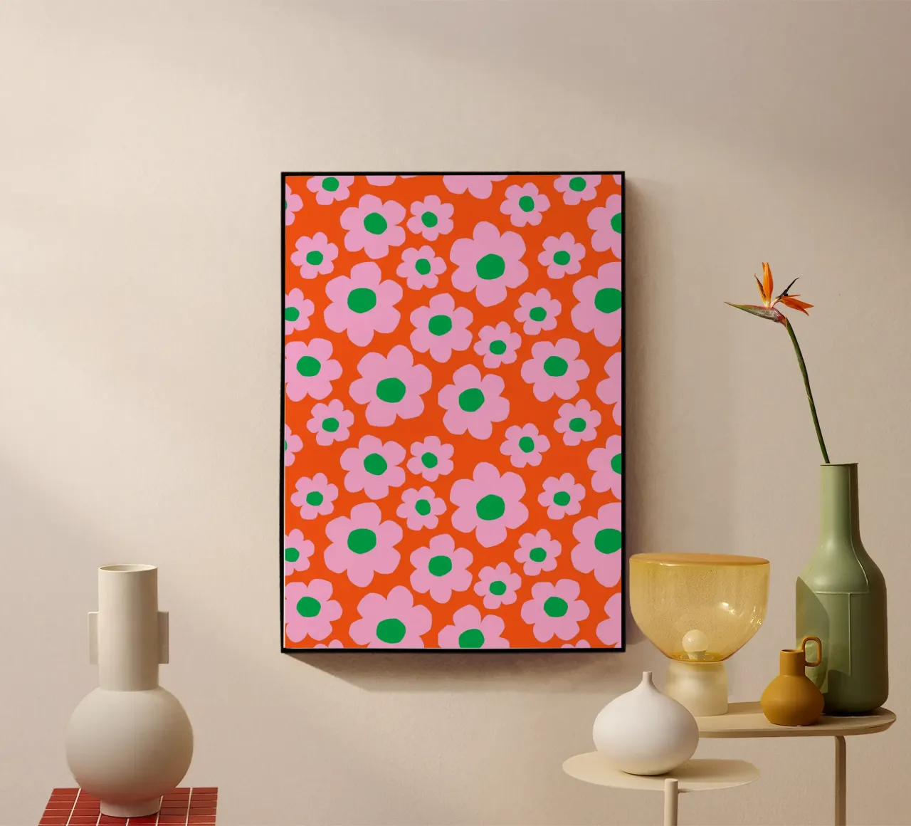 Vibrant Spring Rot plexiglass da Lisa Jasmin Bauer