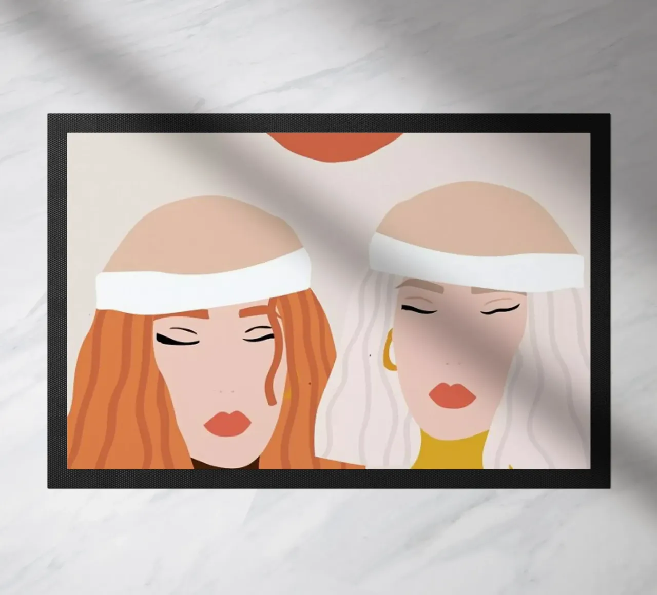 Vacances doormat by Pure