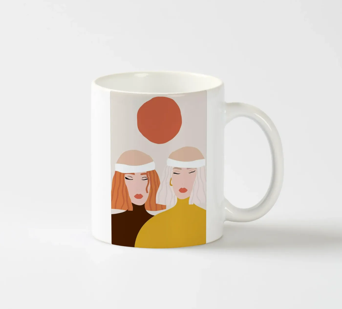 Vacances ceramic mug by Pure