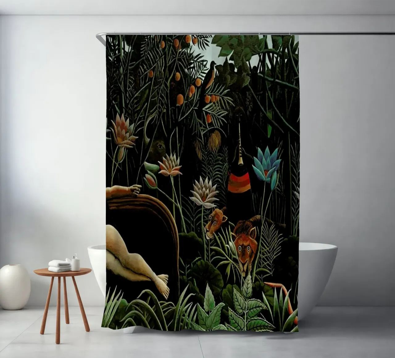 Rousseau - The Dream shower curtain by ARTOTHEK