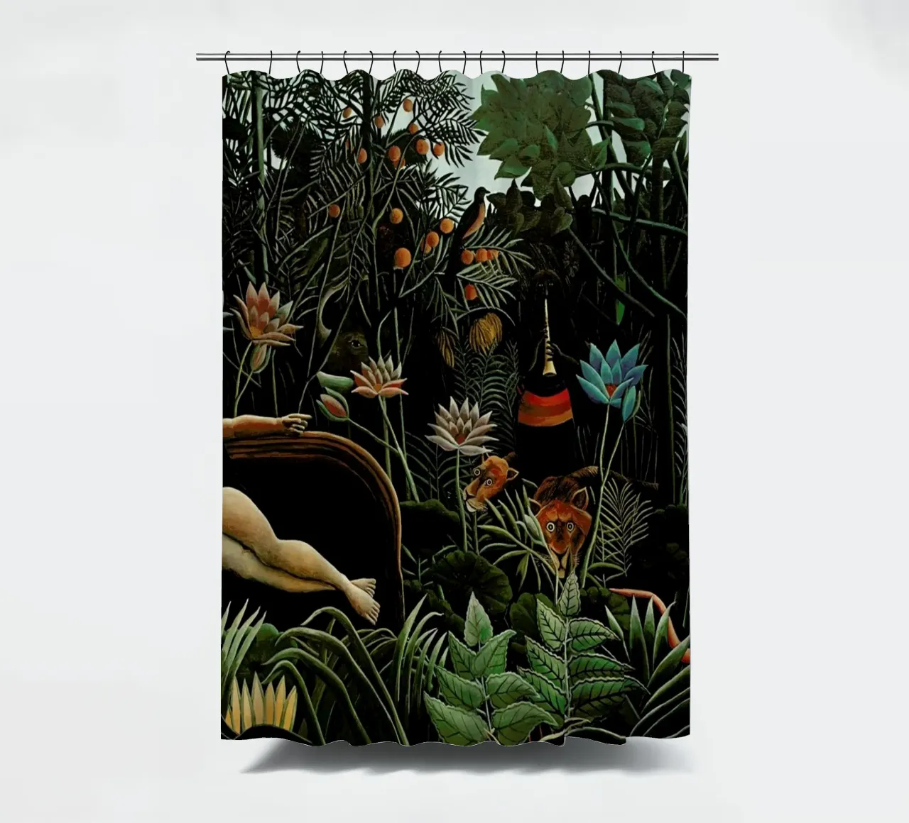 Rousseau - The Dream shower curtain by ARTOTHEK