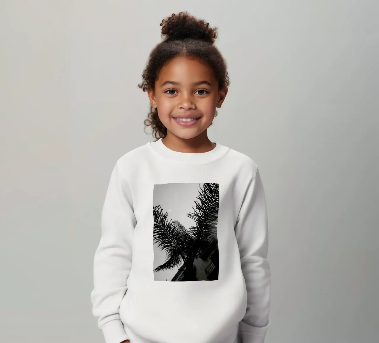 Palms — Barcelone Streets felpa bambino da Sebastian Hilgetag