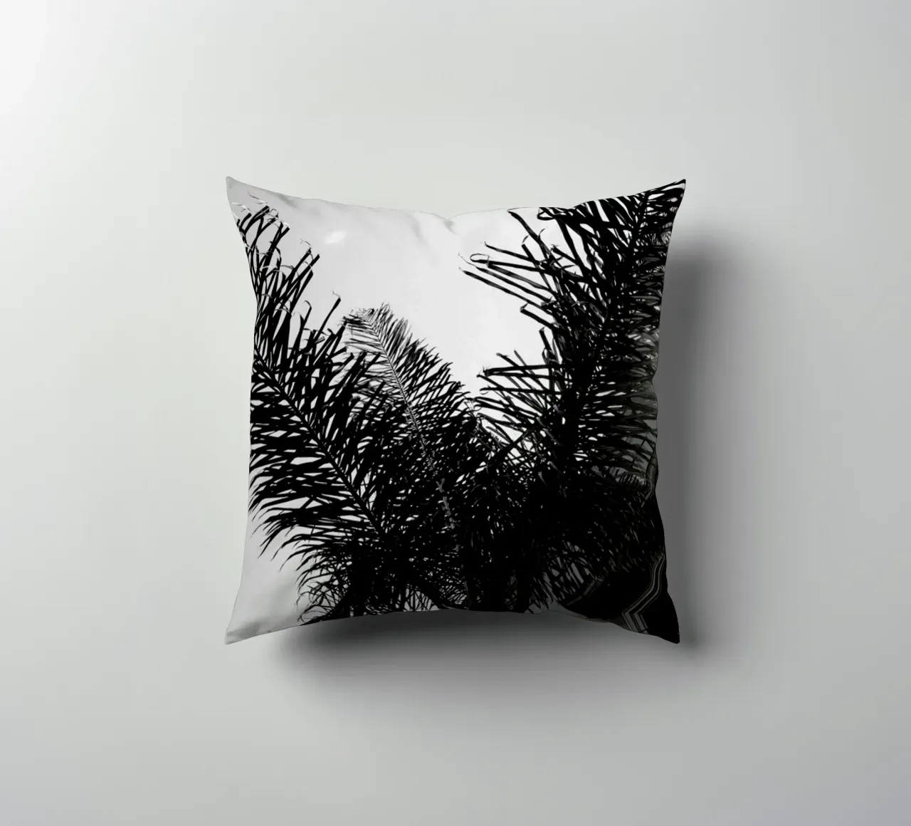 Palms — Barcelone Streets cuscino da Sebastian Hilgetag