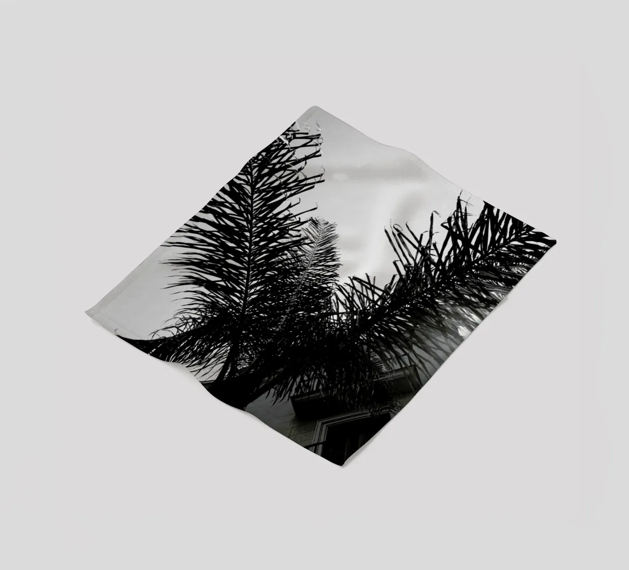 Palms — Barcelone Streets coperta in pile da Sebastian Hilgetag