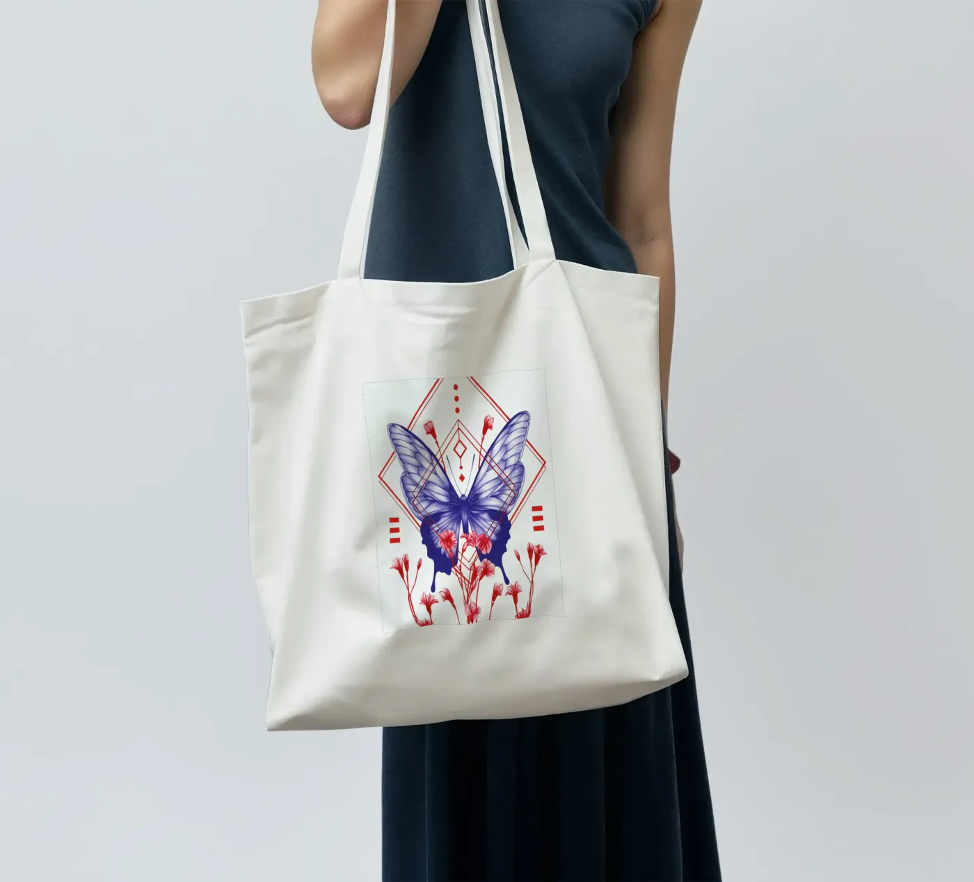 Evolution 1 tote bag by The White Deer