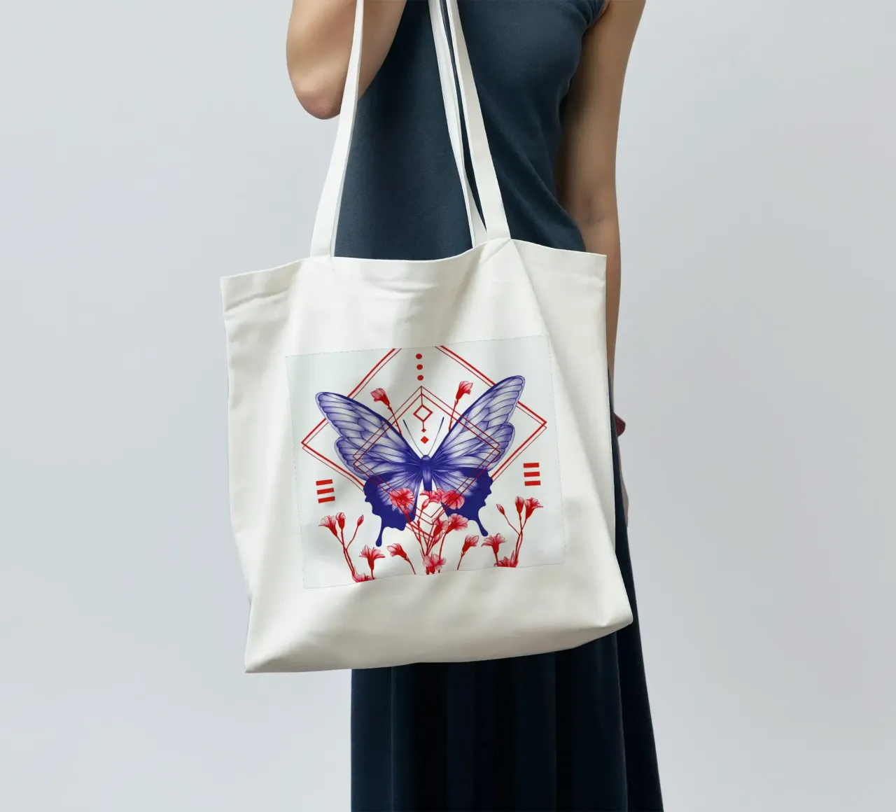 Evolution 1 borsa in juta da The White Deer