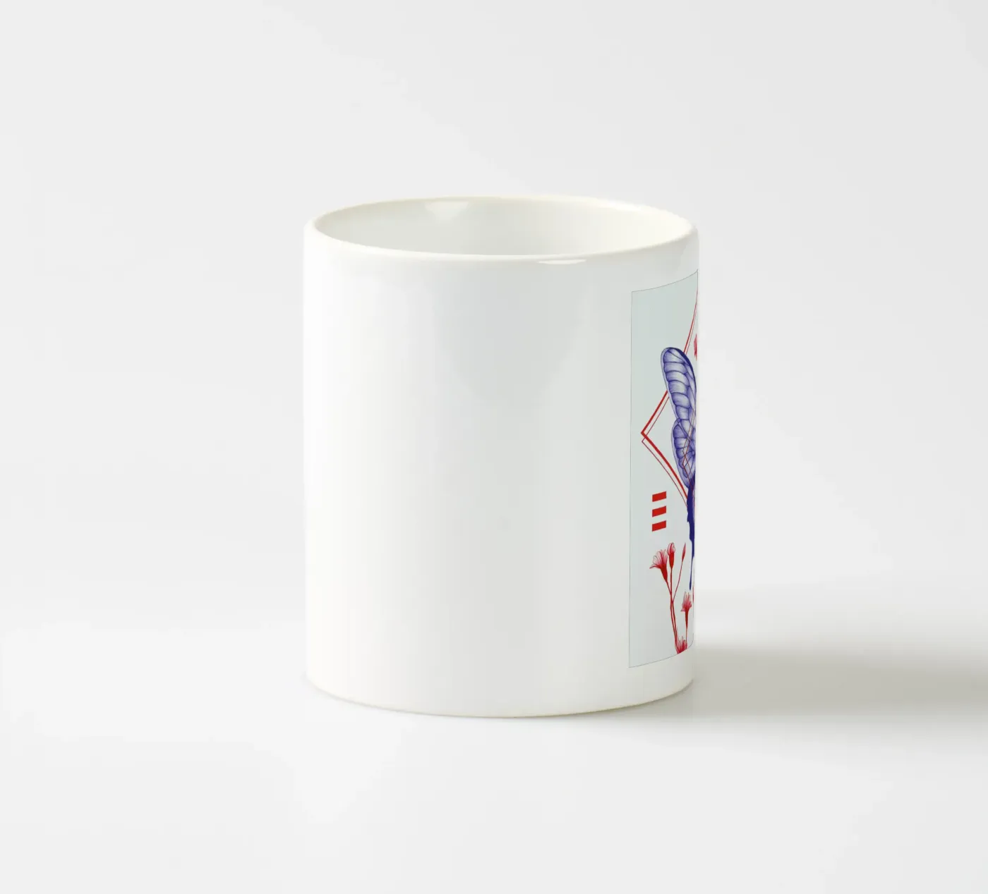 Evolution 1 ceramic mug by The White Deer