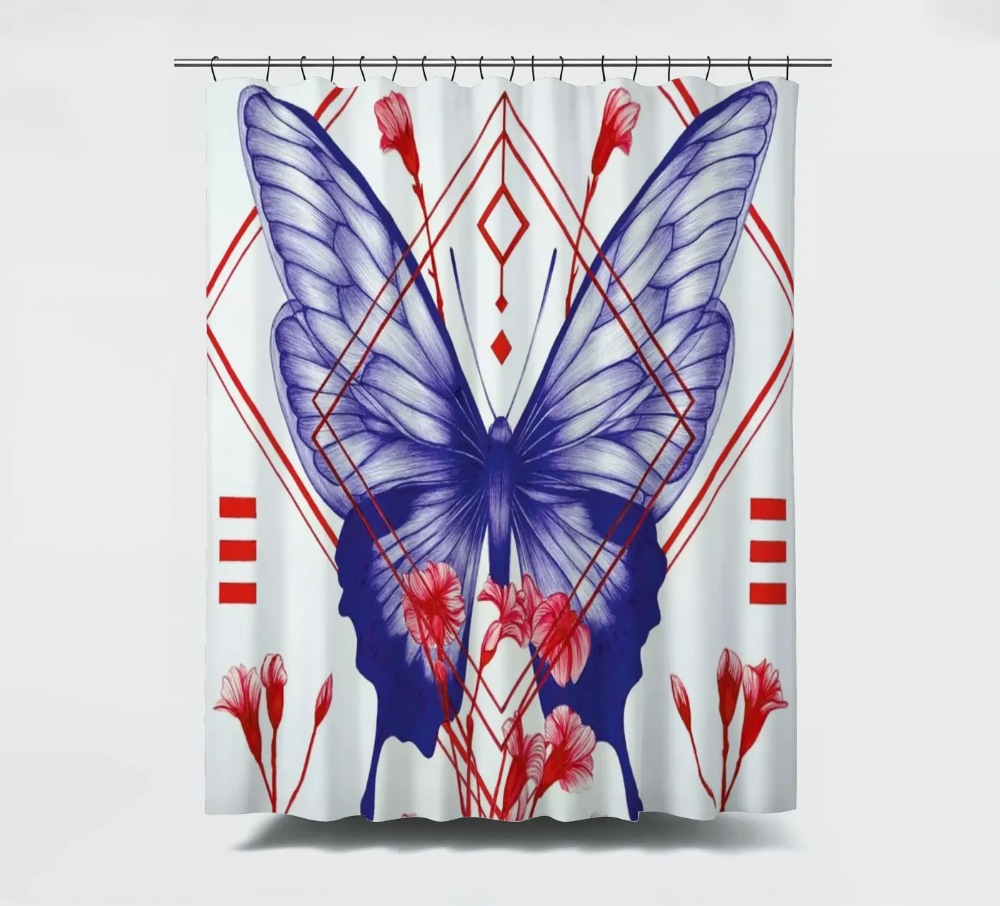 Evolution 1 douchegordijn van The White Deer