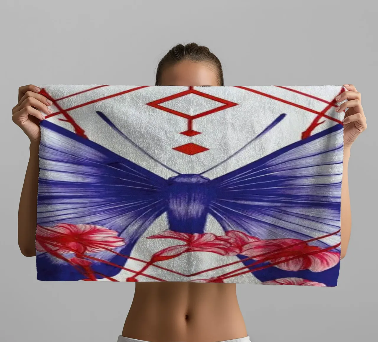 Evolution 1 badhanddoek van The White Deer