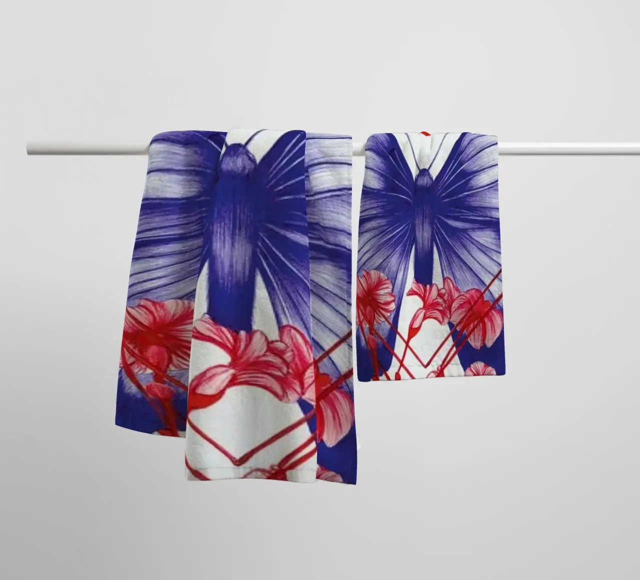 Evolution 1 badhanddoek van The White Deer