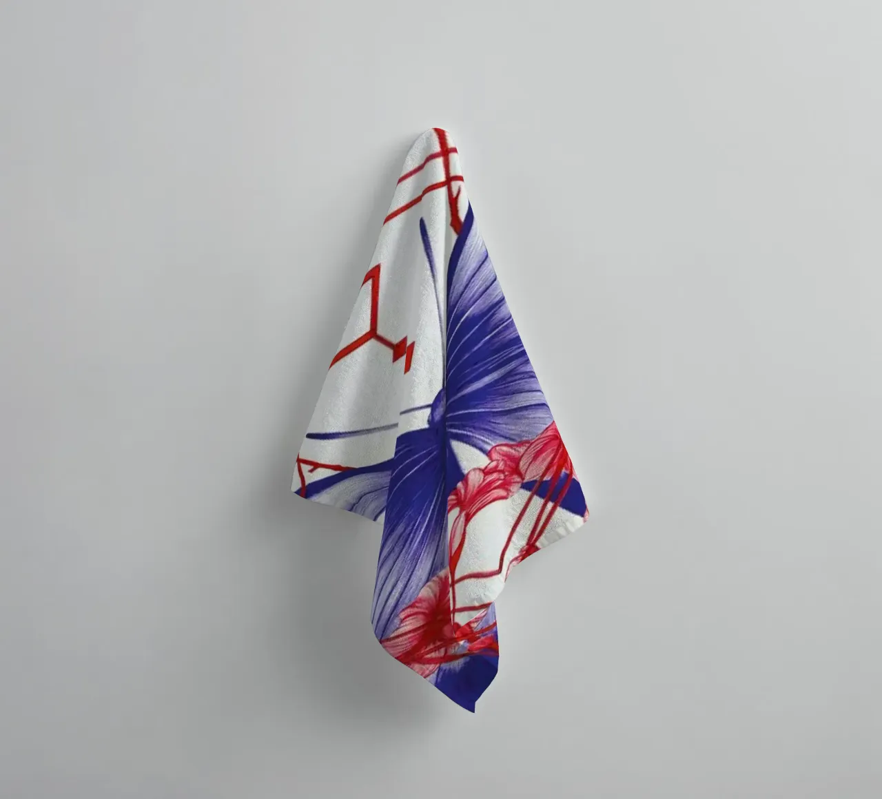 Evolution 1 badhanddoek van The White Deer