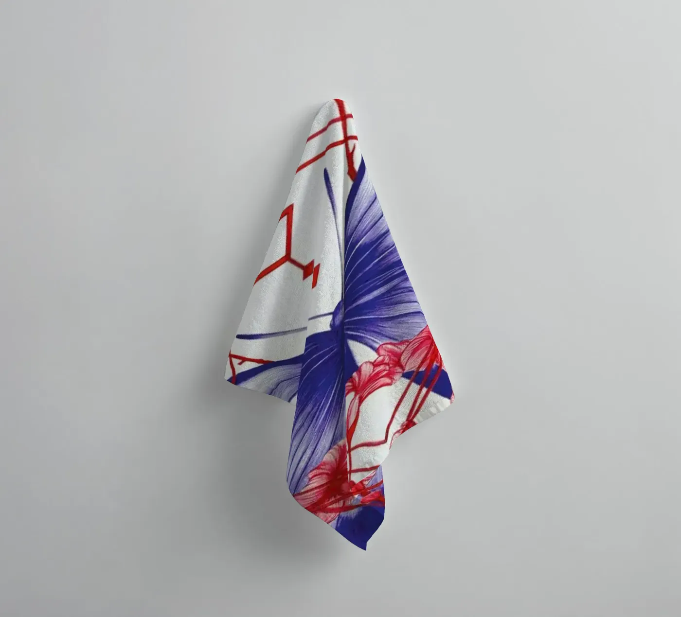 Evolution 1 Handtuch von The White Deer