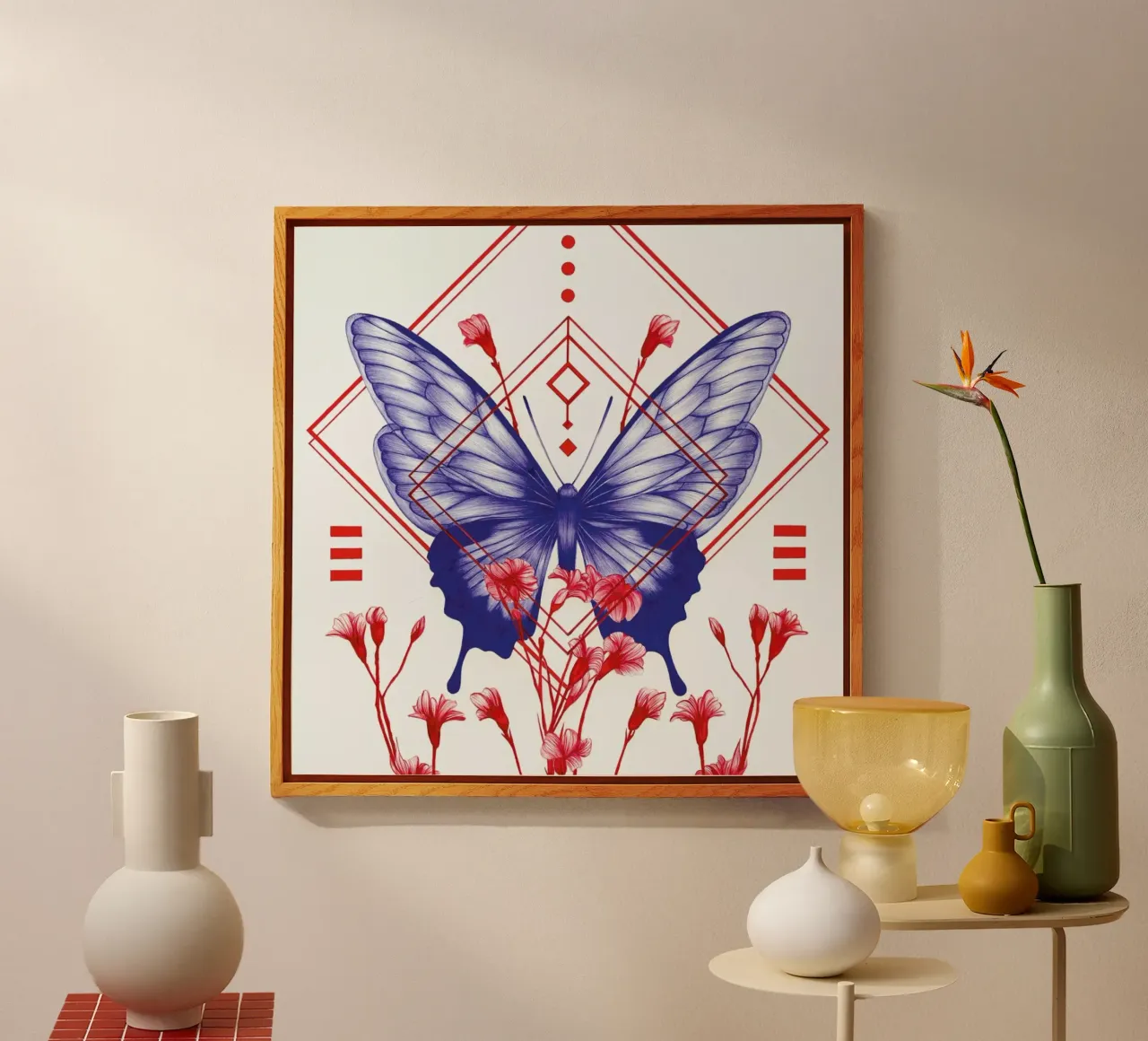 Evolution 1 acrylic glass by The White Deer