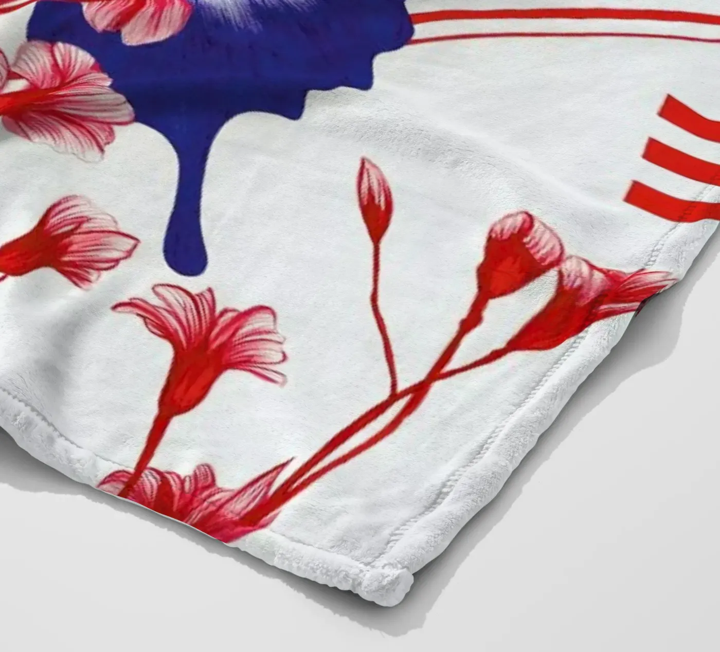 Evolution 1 fleece blanket by The White Deer