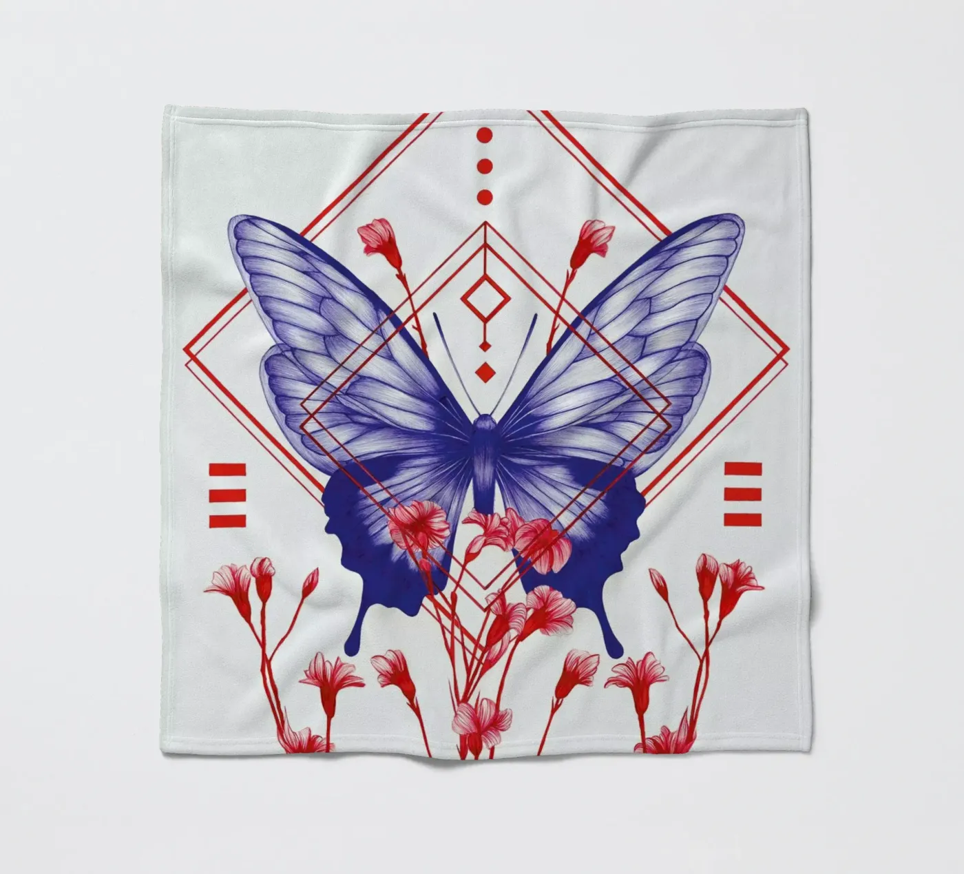 Evolution 1 fleecedeken van The White Deer