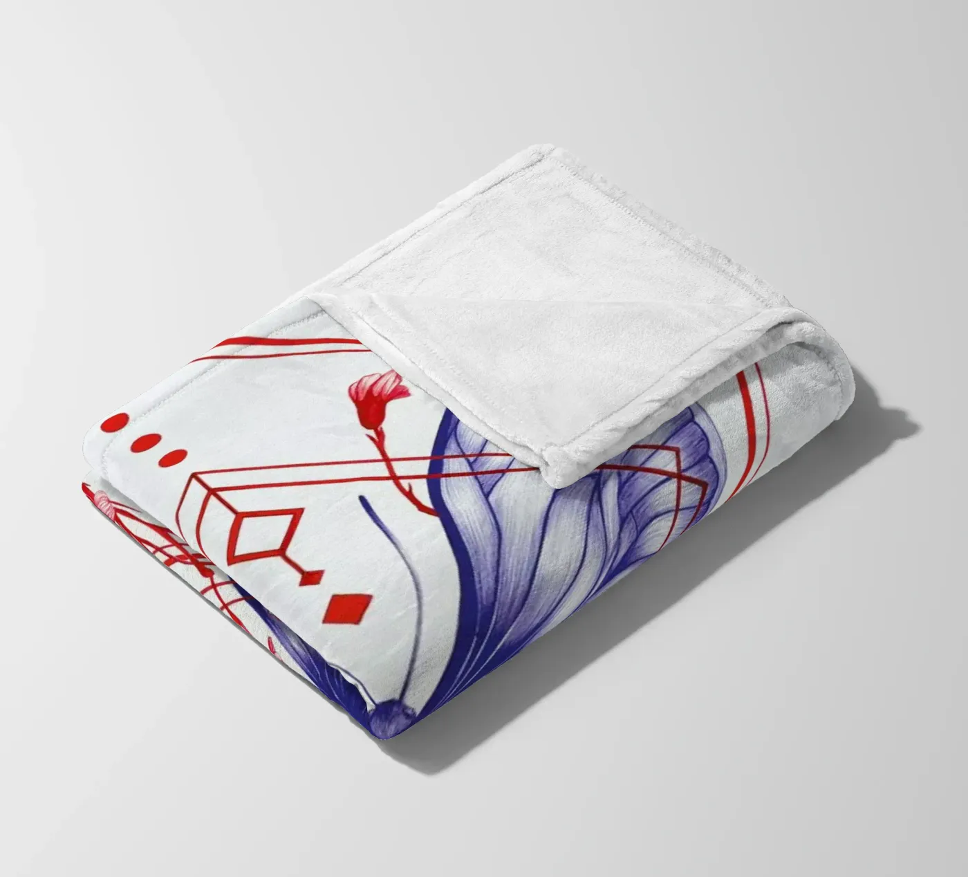 Evolution 1 fleece blanket by The White Deer