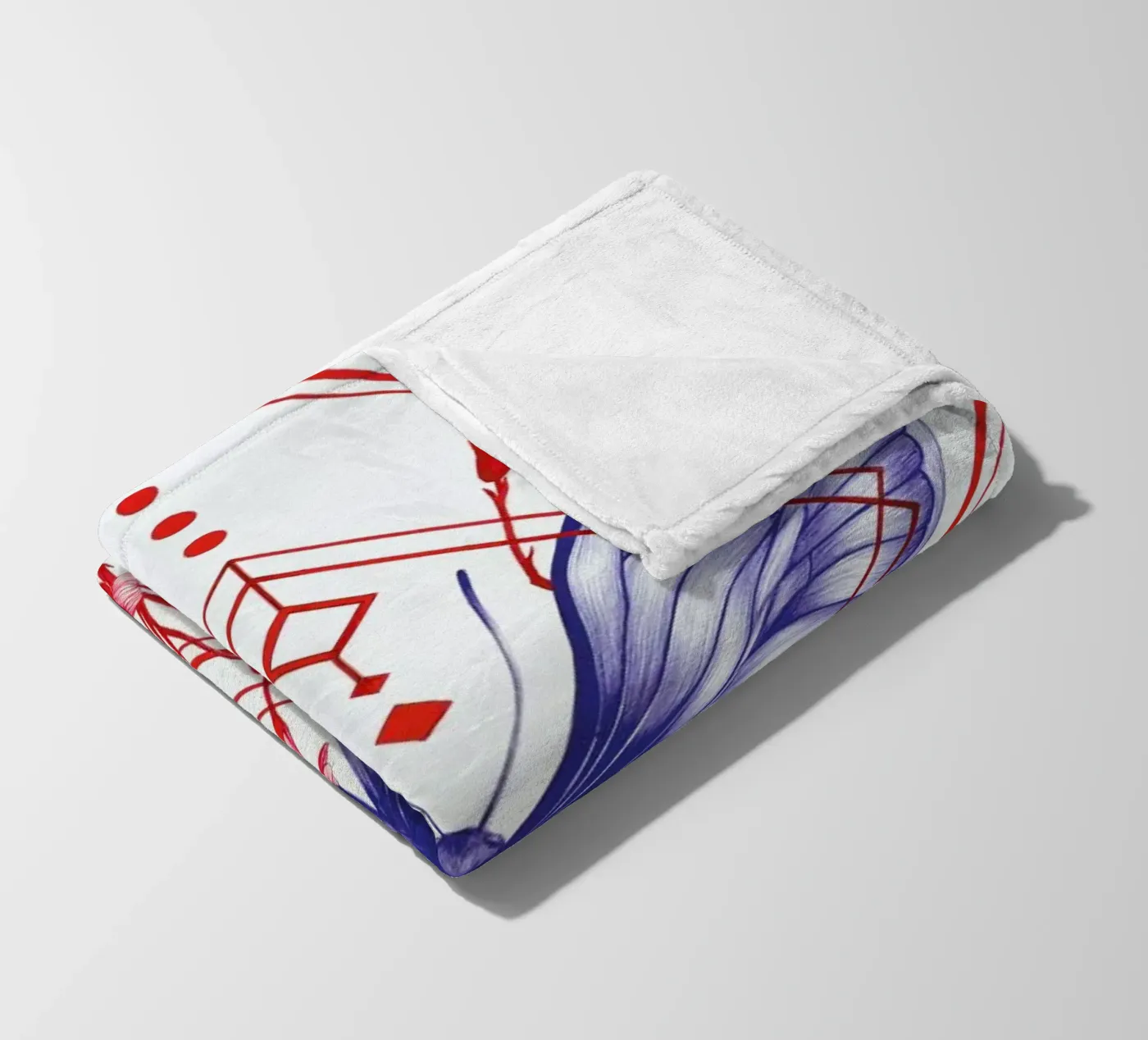 Evolution 1 fleece blanket by The White Deer